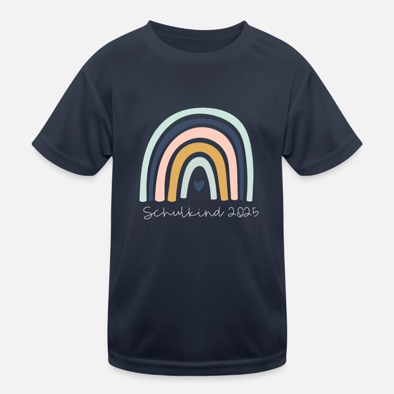 Schulkind 2025 white Kinder Funktions-T-Shirt