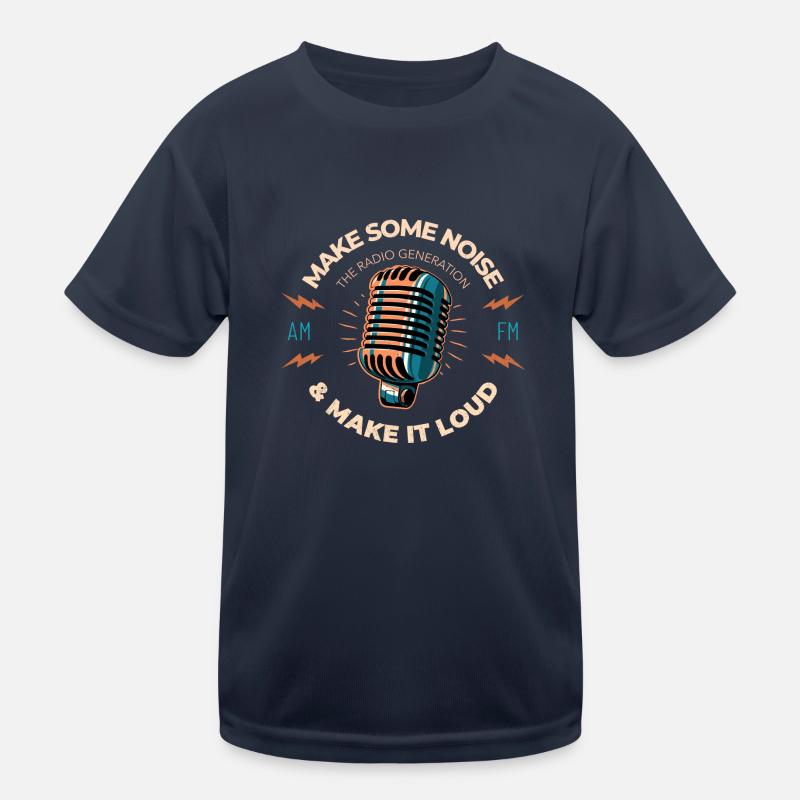 Make some noise Kids Functional T-Shirt