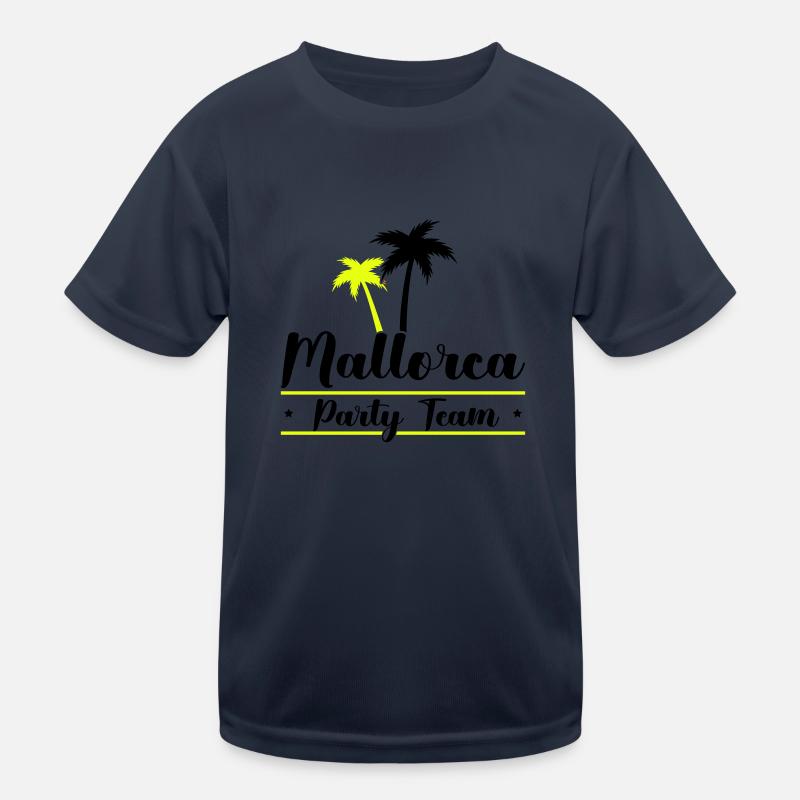 Mallorca Party Team Kids Functional T-Shirt