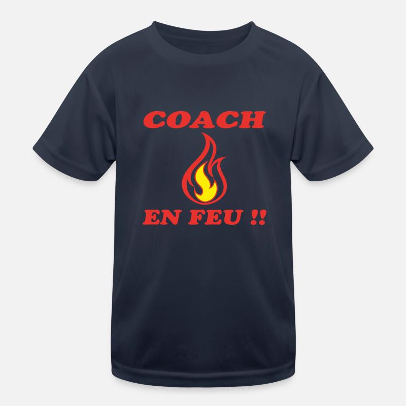 COACH EN FEU T-shirt sport Enfant