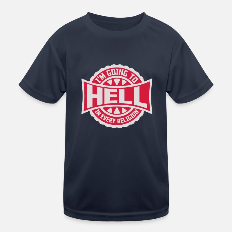 Going to Hell Kids Functional T-Shirt