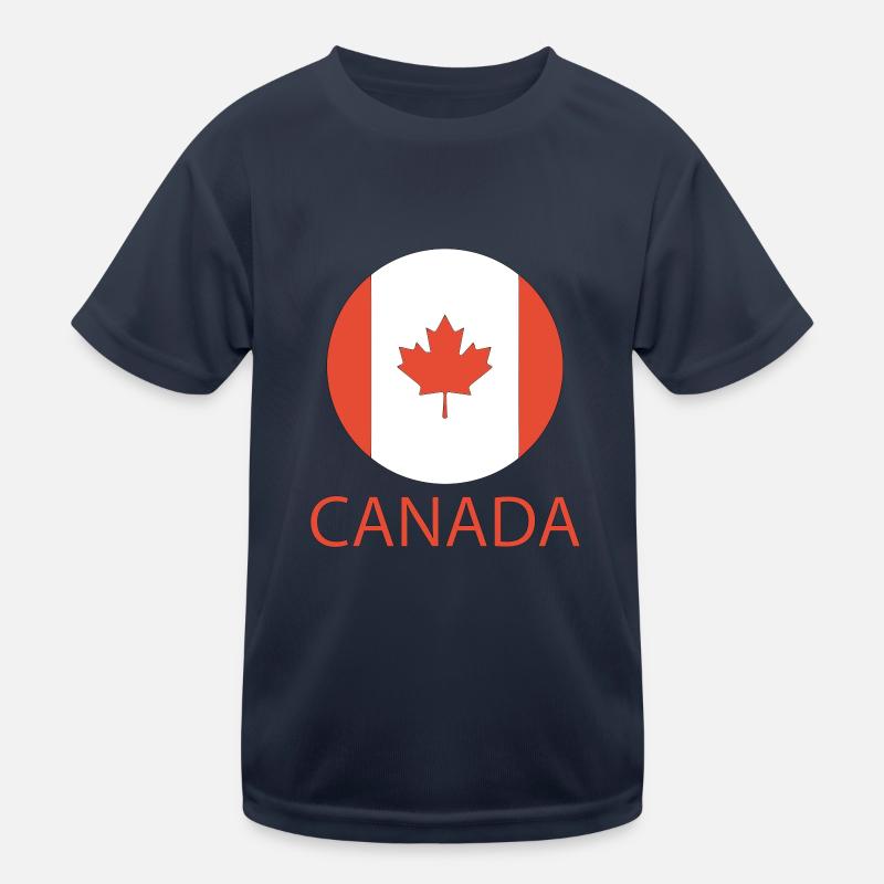 Kanada Kinder Funktions-T-Shirt