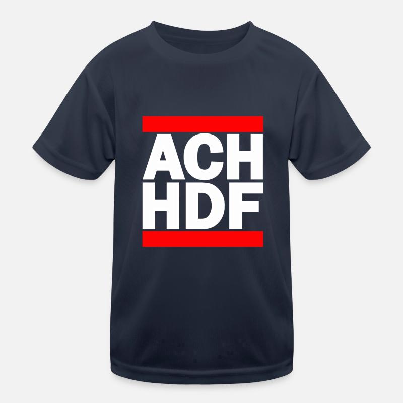 ACH HDF cool design - Kids Functional T-Shirt - navy