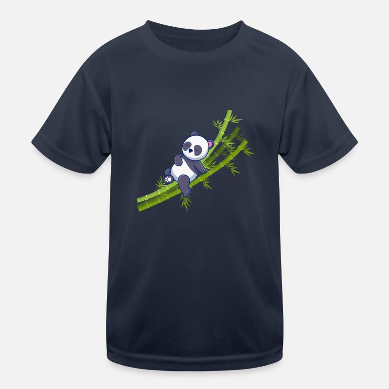 Panda chilling Kids Functional T-Shirt