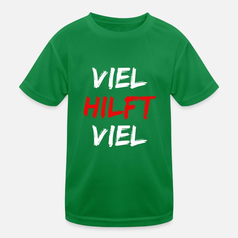 Beaucoup aide beaucoup T-shirt sport Enfant