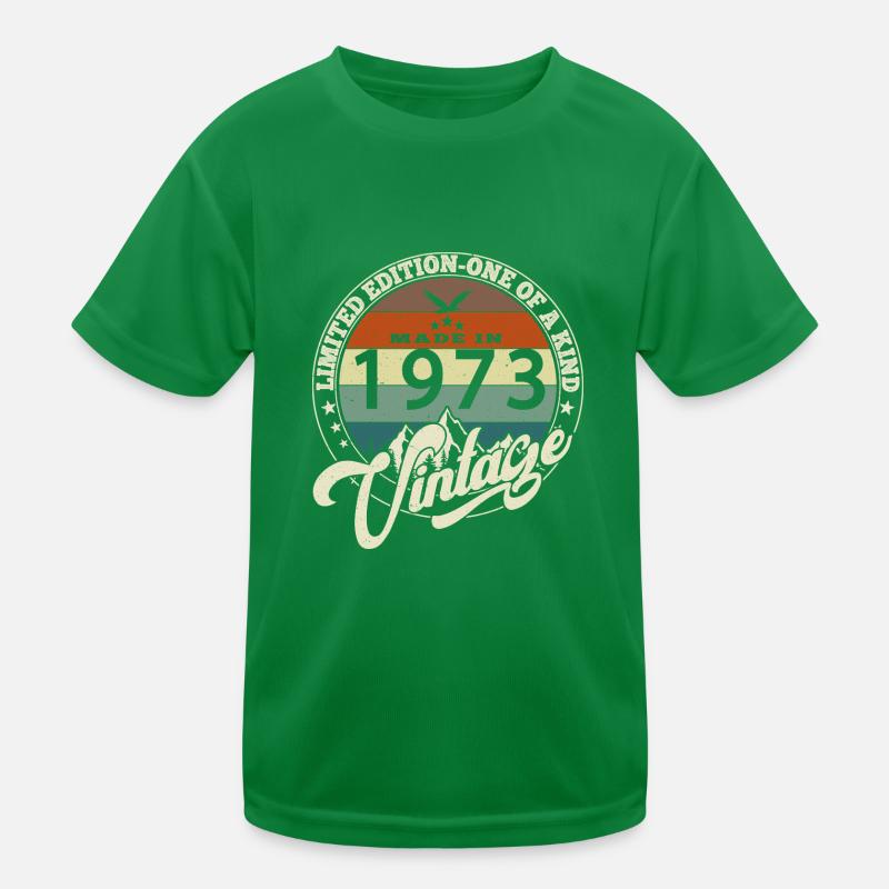 Vintage 1973 meilleur de 1973 - annif 52 ans T-shirt sport Enfant