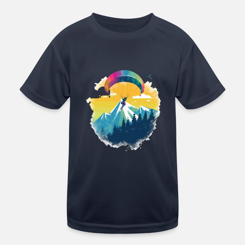 Paragleiten Marco Kinder Funktions-T-Shirt