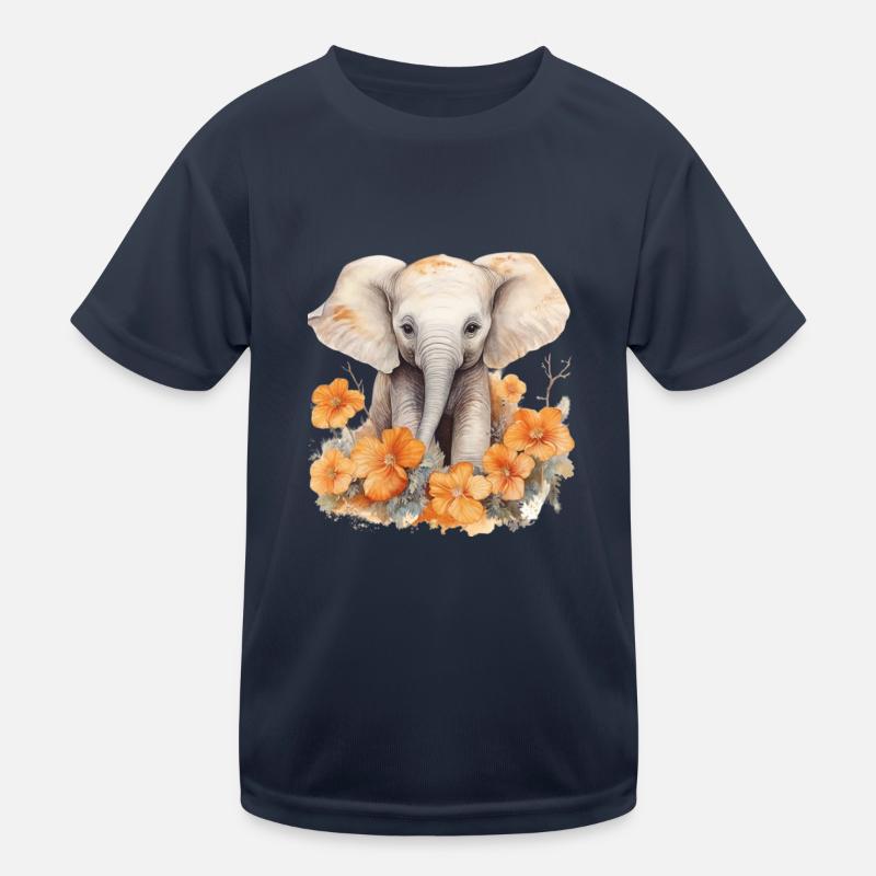 Fleur de gentil géant T-shirt sport Enfant