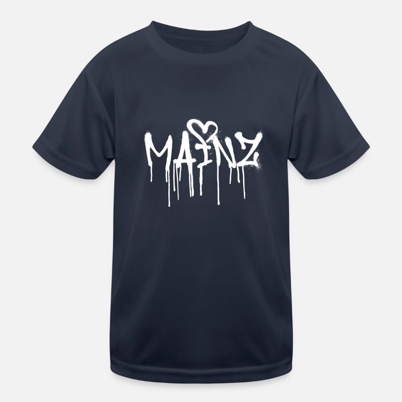 mainz,graffiti,schrift Kinder Funktions-T-Shirt