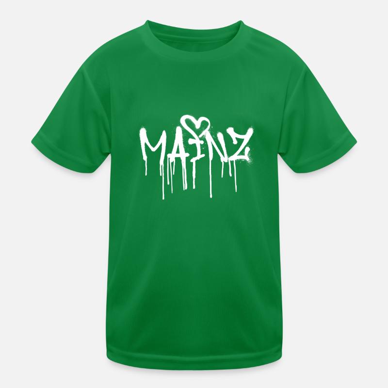 mainz,graffiti,schrift Kinder Funktions-T-Shirt