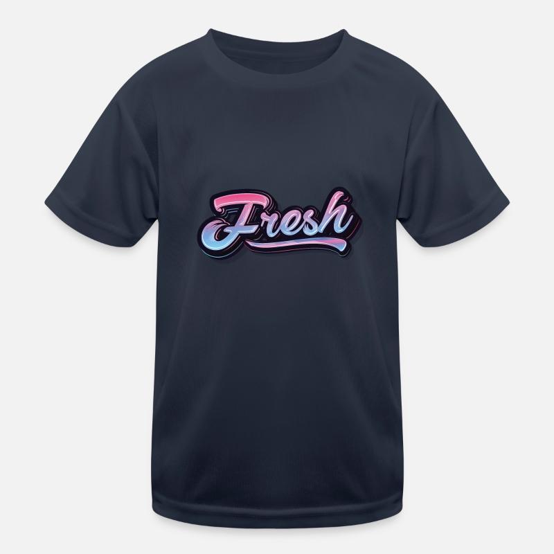 Fresh Kinder Funktions-T-Shirt