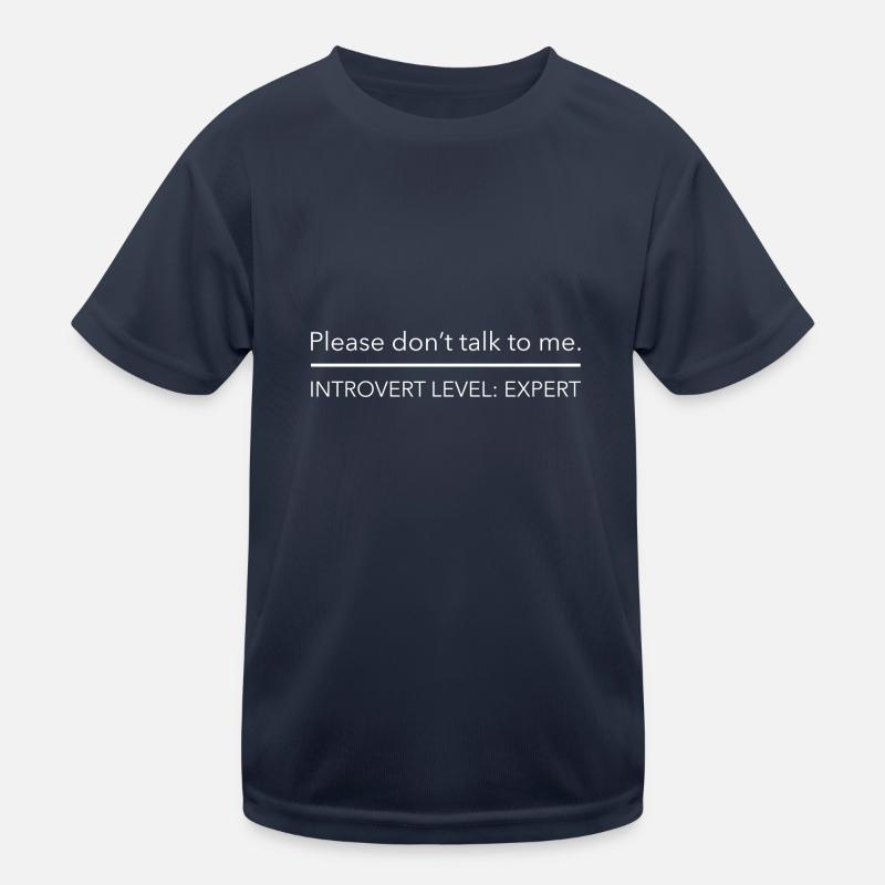 Introvert Level: Expert Kinder Funktions-T-Shirt