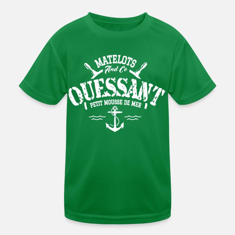 Ouessant kleines Seemoos Kinder Funktions-T-Shirt
