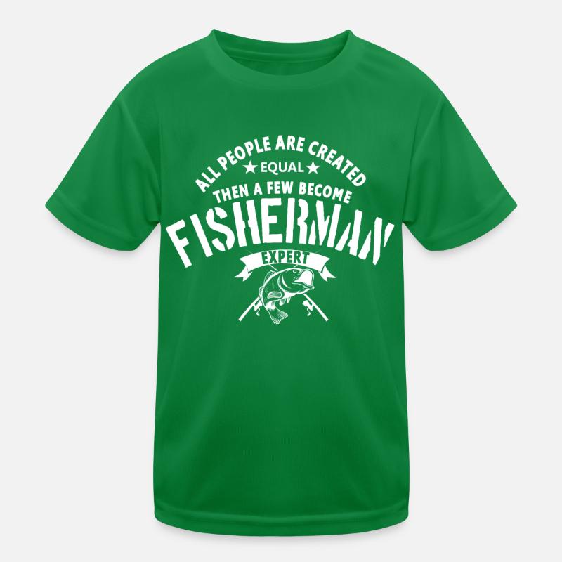 Fisherman Expert Kids Functional T-Shirt