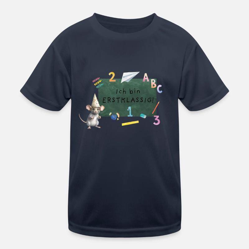 Einschulung Kinder Funktions-T-Shirt