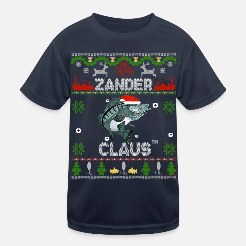 Zander Claus ® Das Original !!!Weihnachtsoutfit Kinder Funktions-T-Shirt