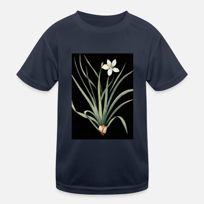 Frontlicht Blume Kinder Funktions-T-Shirt