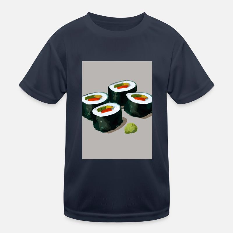 Sushi-Rollen Kinder Funktions-T-Shirt