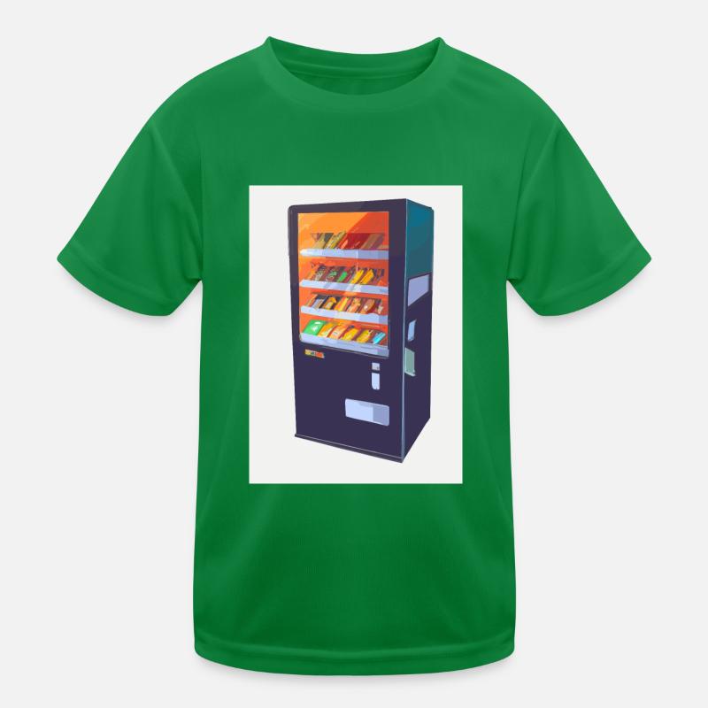 Moderner Imbissautomat Kinder Funktions-T-Shirt