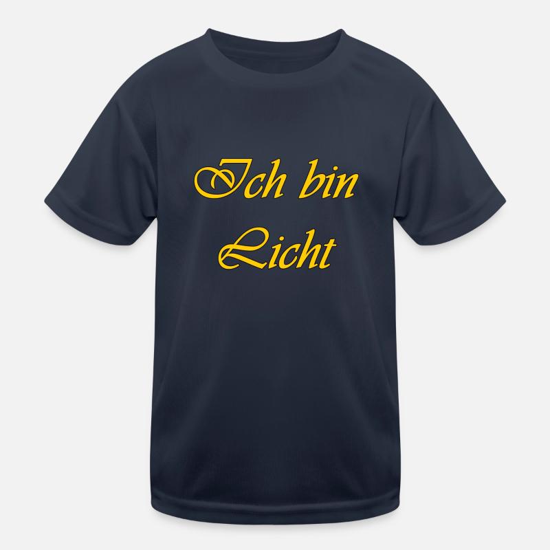 Ich bin Licht Kinder Funktions-T-Shirt