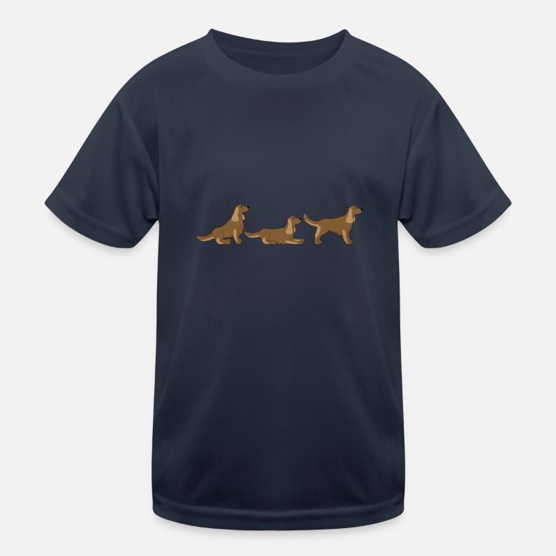 Lieu de siège obtenir Cocker Spaniel T-shirt sport Enfant