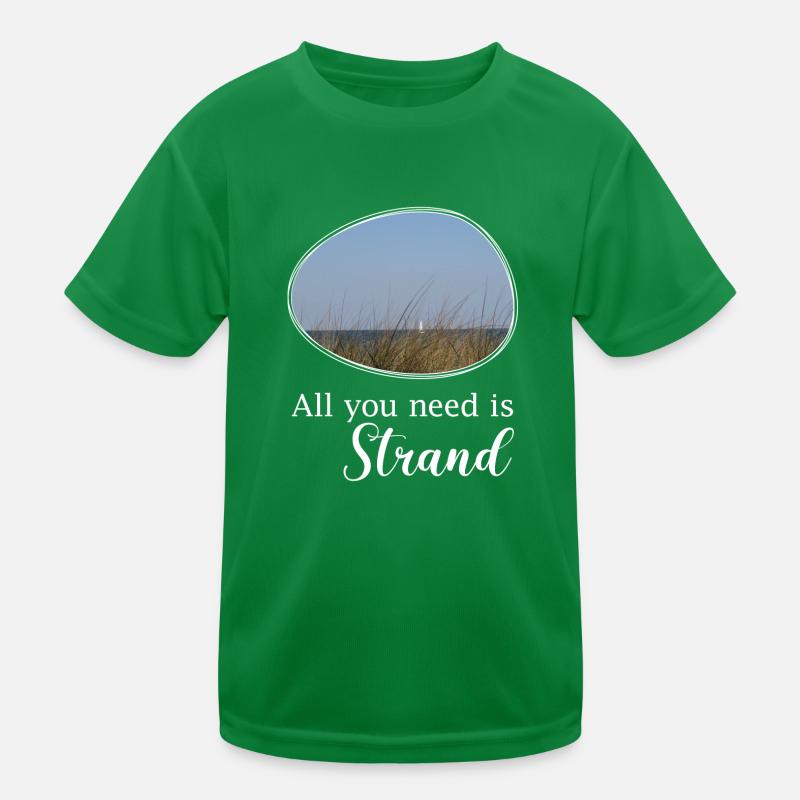 All you need is beach Kids Functional T-Shirt