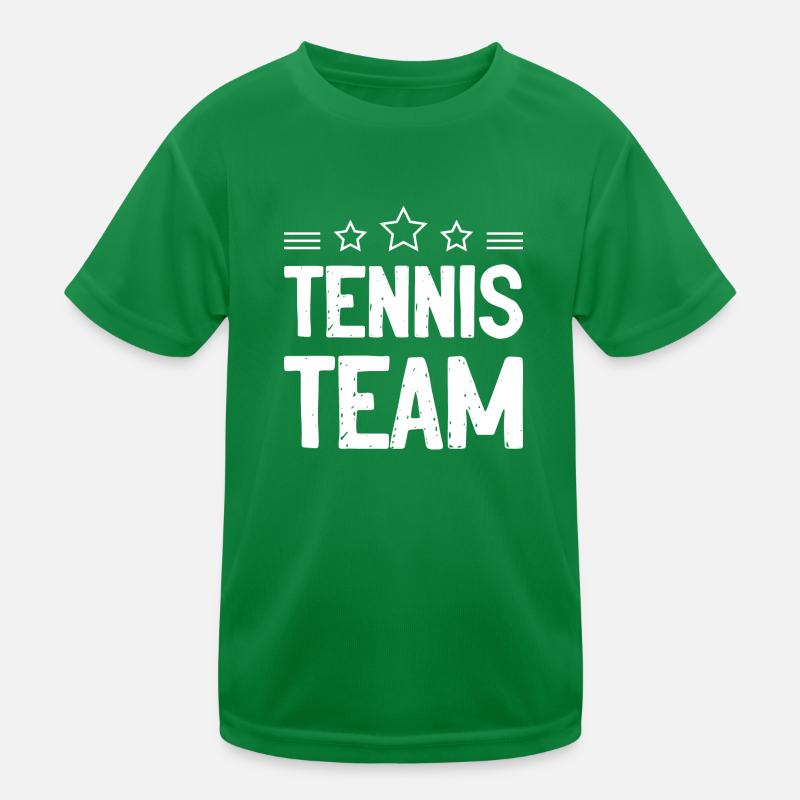Tennis Team Kids Functional T-Shirt