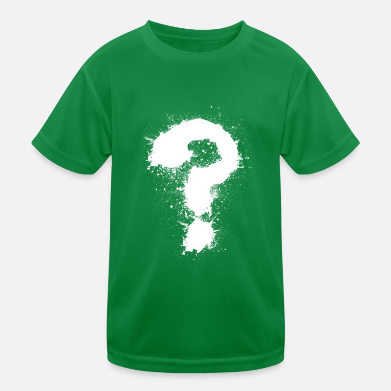Question mark Kids Functional T-Shirt