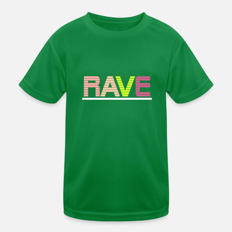 Rave Kinder Funktions-T-Shirt