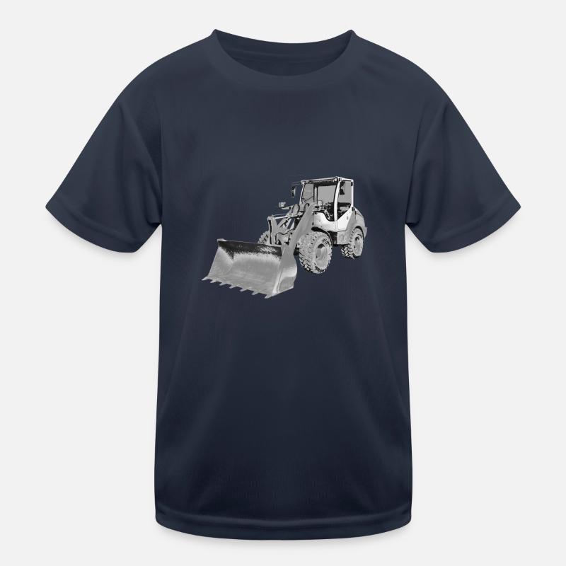 Radlader Kinder Funktions-T-Shirt