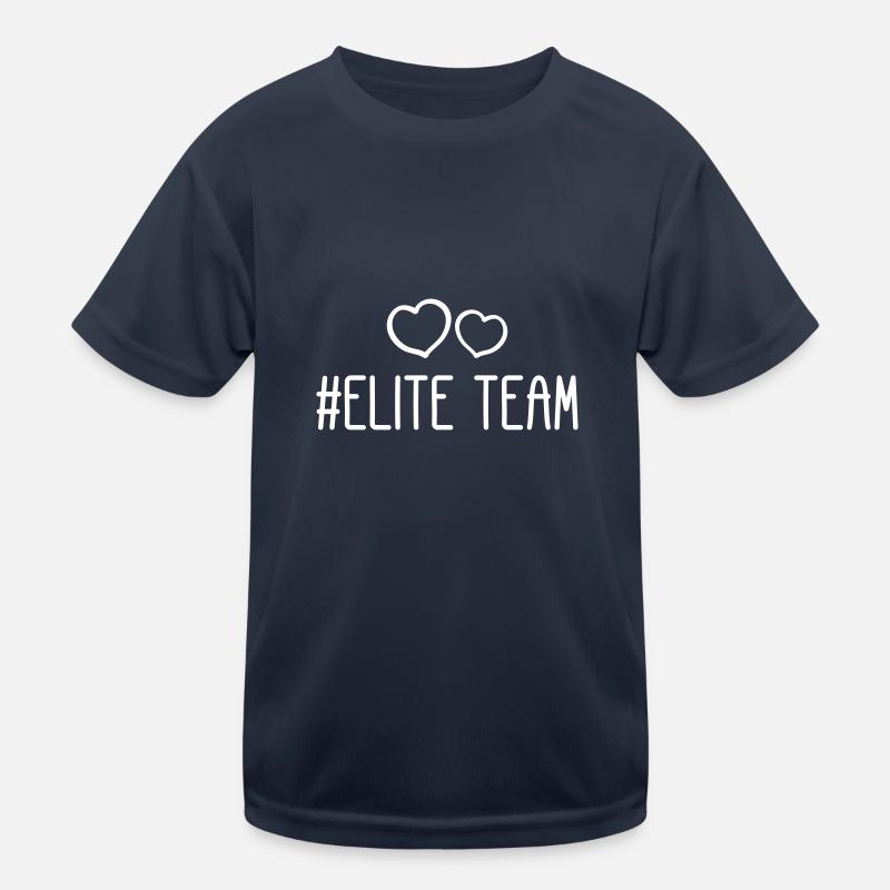 Elite Team Heart Love Kids Functional T-Shirt