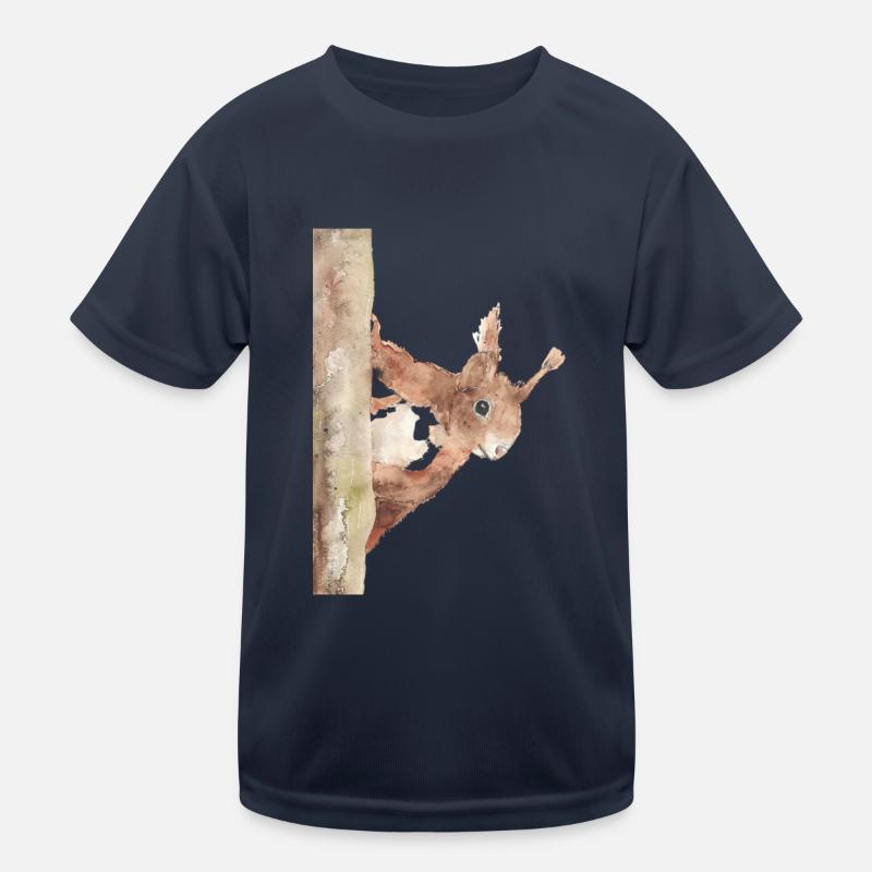 Ecureuil T-shirt sport Enfant