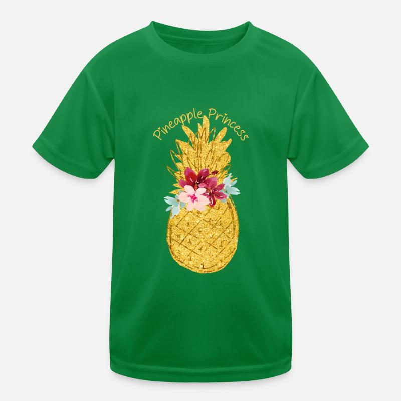 ananas princesse fleur d’ananas T-shirt sport Enfant