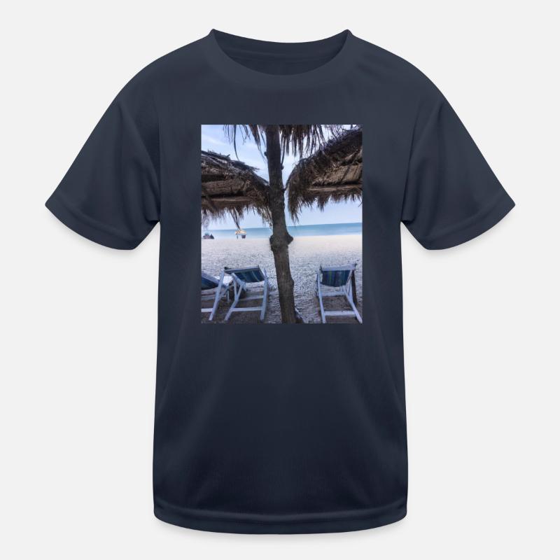 Beach Holidays Kids Functional T-Shirt