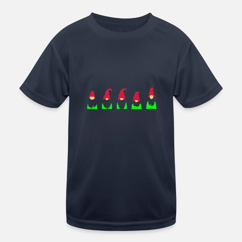 dwarfs in a row Kids Functional T-Shirt