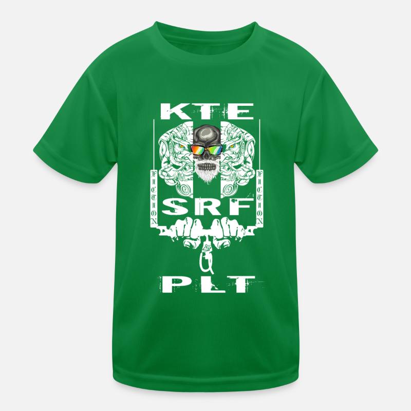 KITE SURF PILOT Kids Functional T-Shirt