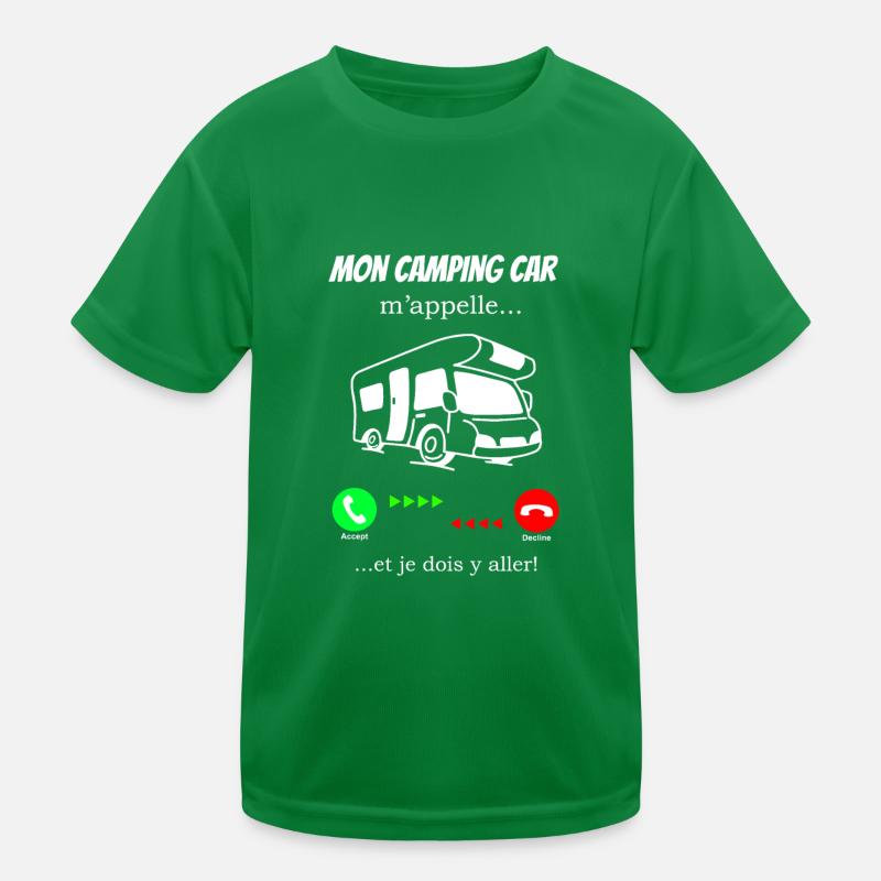 Mein Wohnmobil Kinder Funktions-T-Shirt