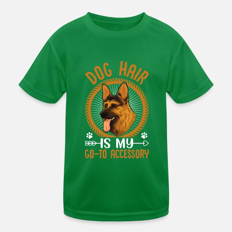 Cocker Spaniel Hundehaar Ist Mein Accessoire Kinder Funktions-T-Shirt