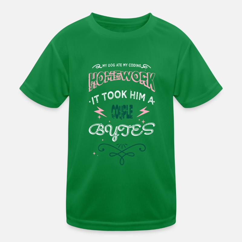 birthday dads favorite computer language Kids Functional T-Shirt