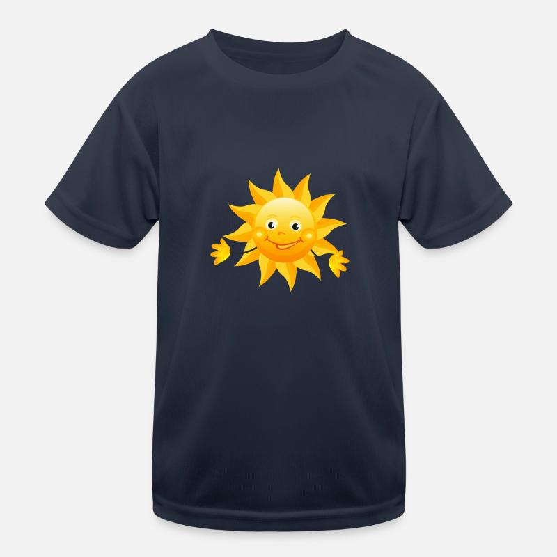 Sonne Kinder Funktions-T-Shirt