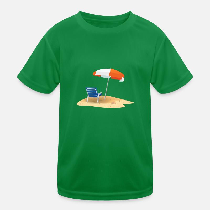 plage T-shirt sport Enfant