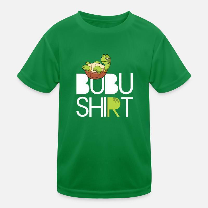 Bubu Turtle Turtle Cadeau T-shirt sport Enfant