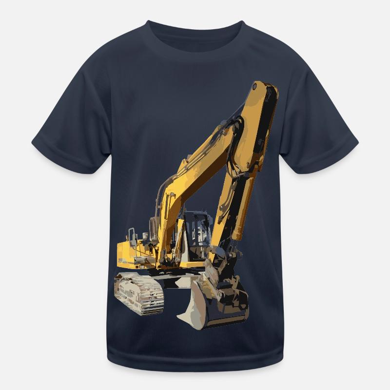 Bagger Kinder Funktions-T-Shirt