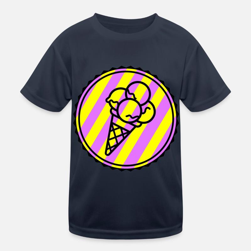 Eicreme Eis Icon Kinder Funktions-T-Shirt