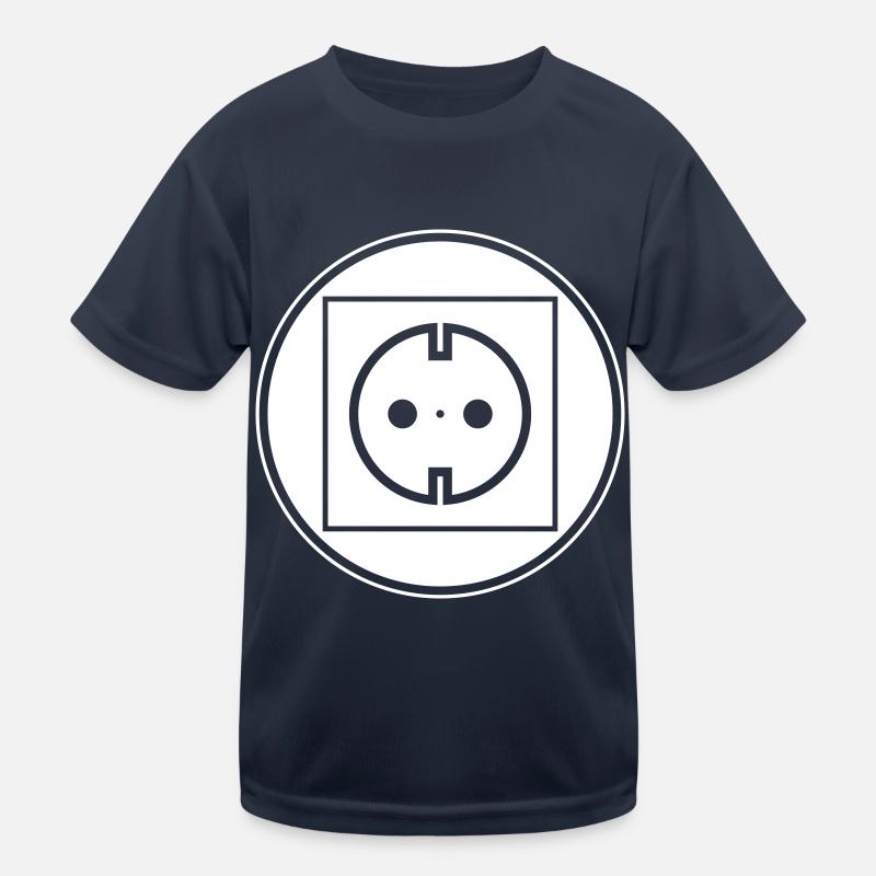 Socket symbol Kids Functional T-Shirt