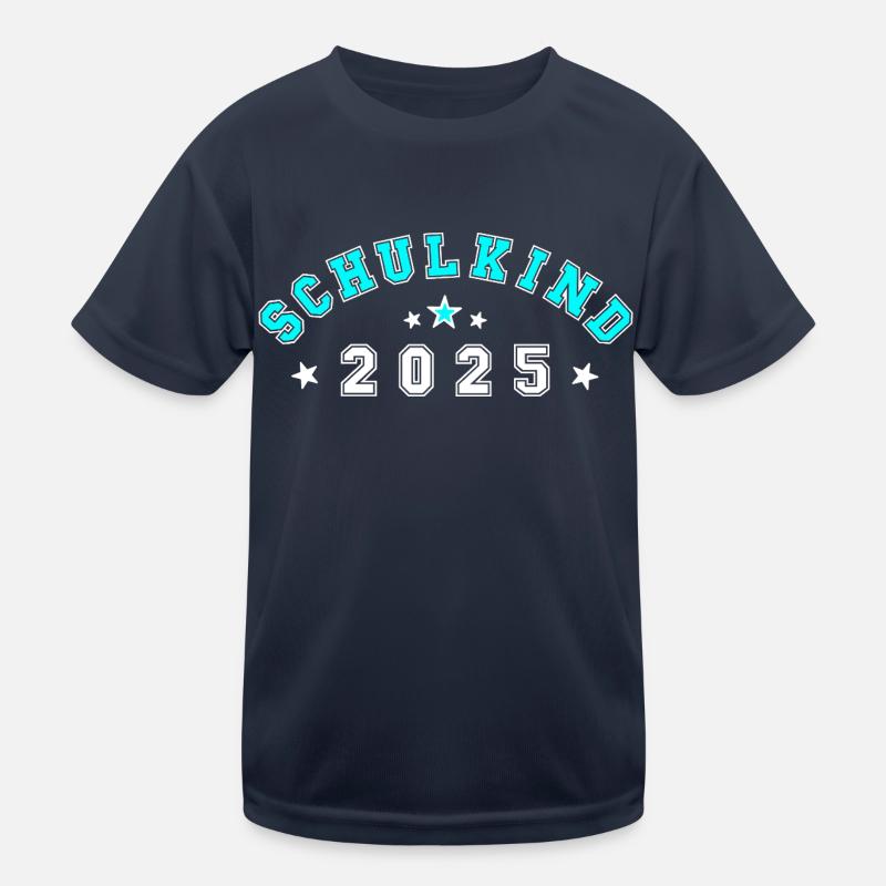 Einschulung Erstklässler Schulkind 2025 Kinder Funktions-T-Shirt