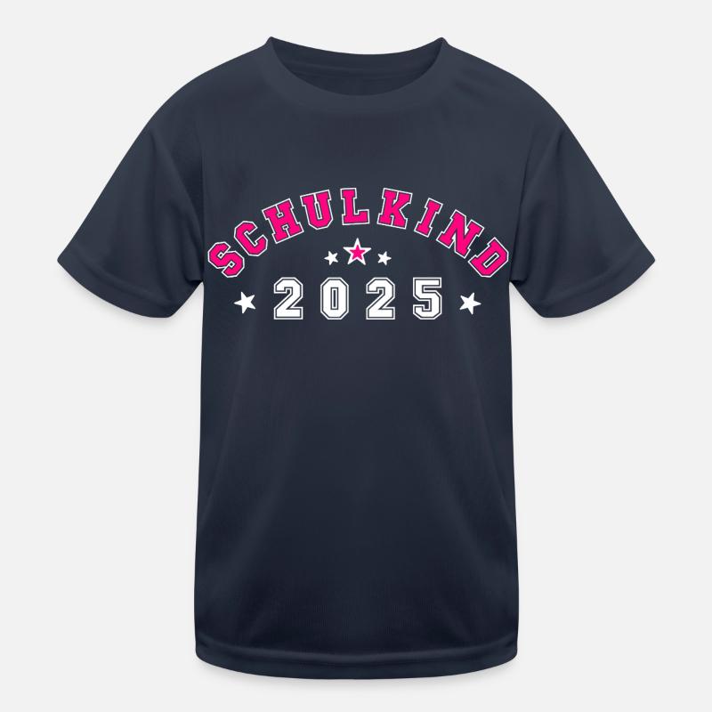 Schulkind 2025 Kinder Funktions-T-Shirt