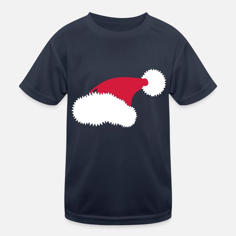 Weihnachtsmann Kinder Funktions-T-Shirt