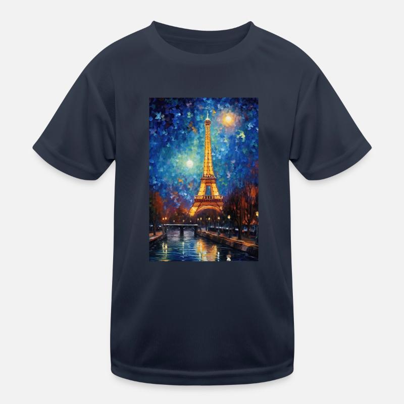 Tour Eiffel T-shirt sport Enfant