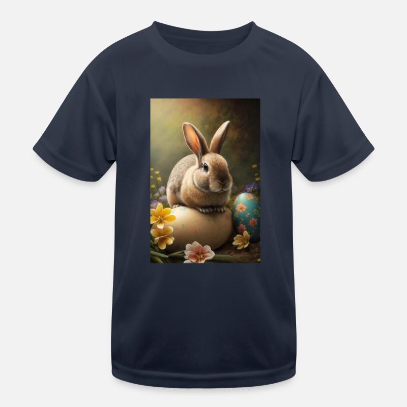 Oster Hase Kinder Funktions-T-Shirt